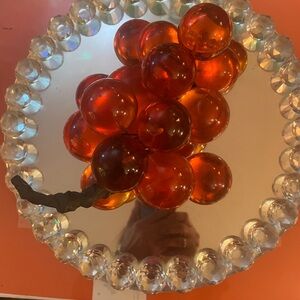 Vintage lucite grapes cluster